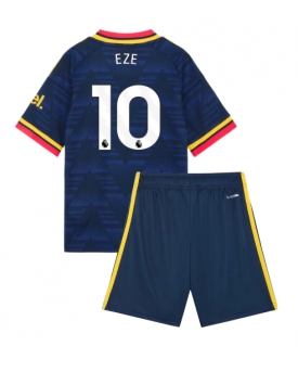 Billige Fotballdrakt Arsenal Eberechi Eze #10 Replika Bortedraktsett Barn 2026-27 Kortermet (med bukser)